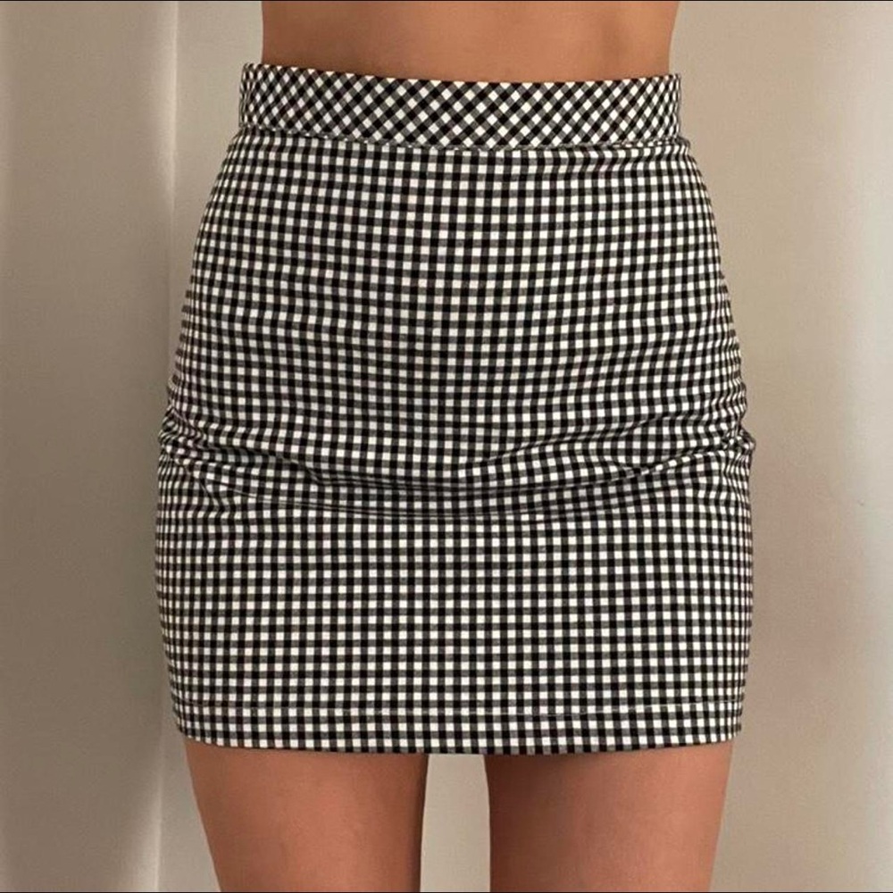 Majorelle mini skirt
